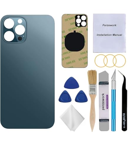 Amazon.co.jp: Perzework OEM リアバックガラス iPhone 14 Pro Max 6.7